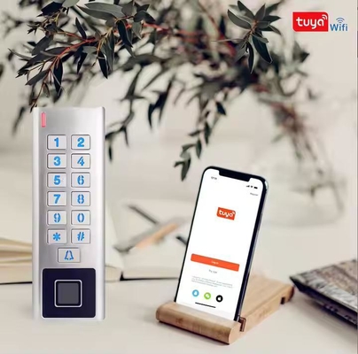 Wodoodporna metalowa obudowa Tuya App WIFI RFID Smart Lock Kontrola dostępu za pomocą odcisku palca