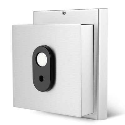 304 Własny drzwi elektromagnetyczny ze stali nierdzewnej z ręcznym przyciskiem odłączającym do pracy 12V/24V prądu stałego