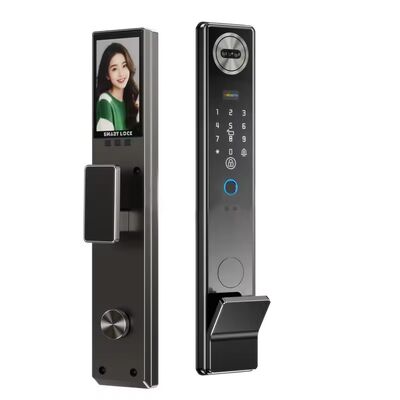 Wodoszczelny Smart Lock Real Time Video 3D rozpoznawanie twarzy Smart Fingerprint Lock