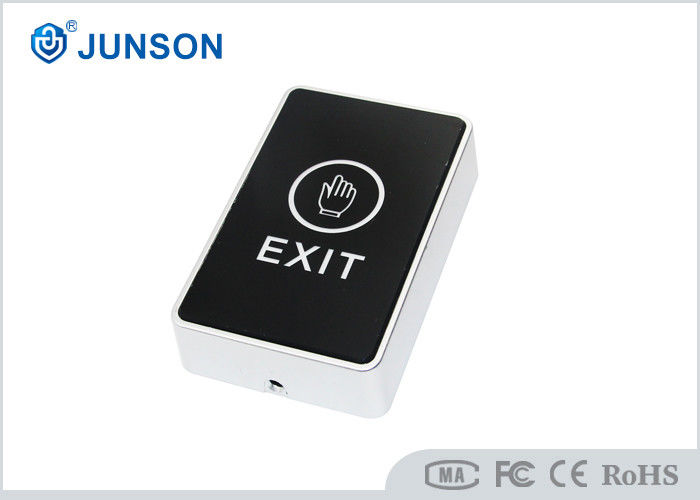 DC 12V Touch Sensor Door Release Button with Infrared Technology and Non-Mechanical Design for Magnetic Locks