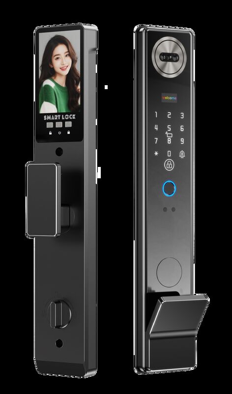 Wodoszczelny TTlock Tuya App Odcisk palca Kod karty Klucz Smart Door Lock