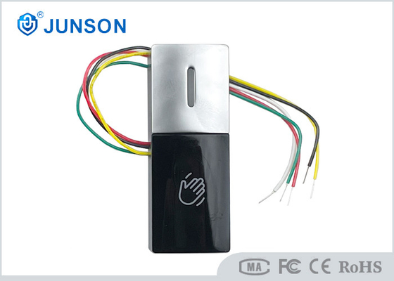 Mini bezdotykowy przycisk wyjścia Stop cynku DC12V Wodoodporny IP68 ze wskaźnikiem LED