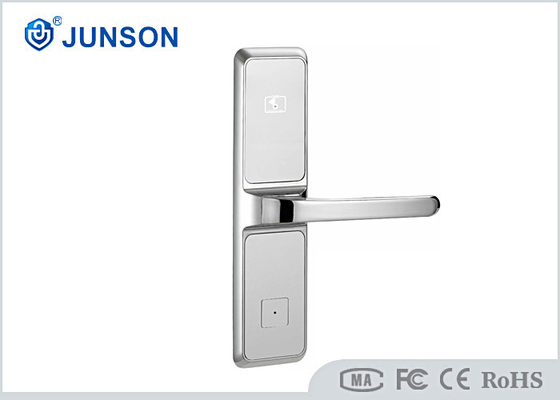 Karta Swipe Card RFID Hotel Locks Stop cynkowy Srebrny Trwały elektryczny 200mA