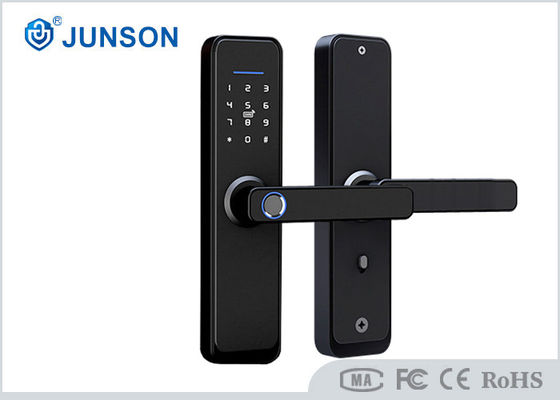 Ekran dotykowy Tuya Wifi Smart Lock Zamki do drzwi z czytnikiem linii papilarnych Materiał ze stopu cynku do domu