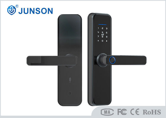 Stop cynku Metal Anti Thief Blokada hasła odcisków palców Tuya Smart Home Door Lock