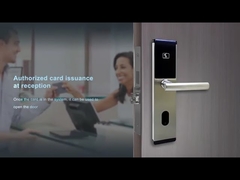 200 ze stali nierdzewnej Bezdotykowe zamki do kart RFID Platerowanie FCC