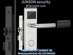 Obejrzyj: Zamki hotelowe Glod RFID z kluczem, otwarte drzwi lewe lub prawe