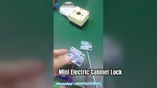 Bezpieczeństwo JUNSON · Minielektryczny zamek do szafki JS-4052/S