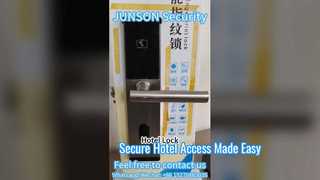 JS 118E S8 Stainless Steel Hotel IC Card Door Lock